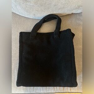 HATATTACK Sherpa Tote Bag Black